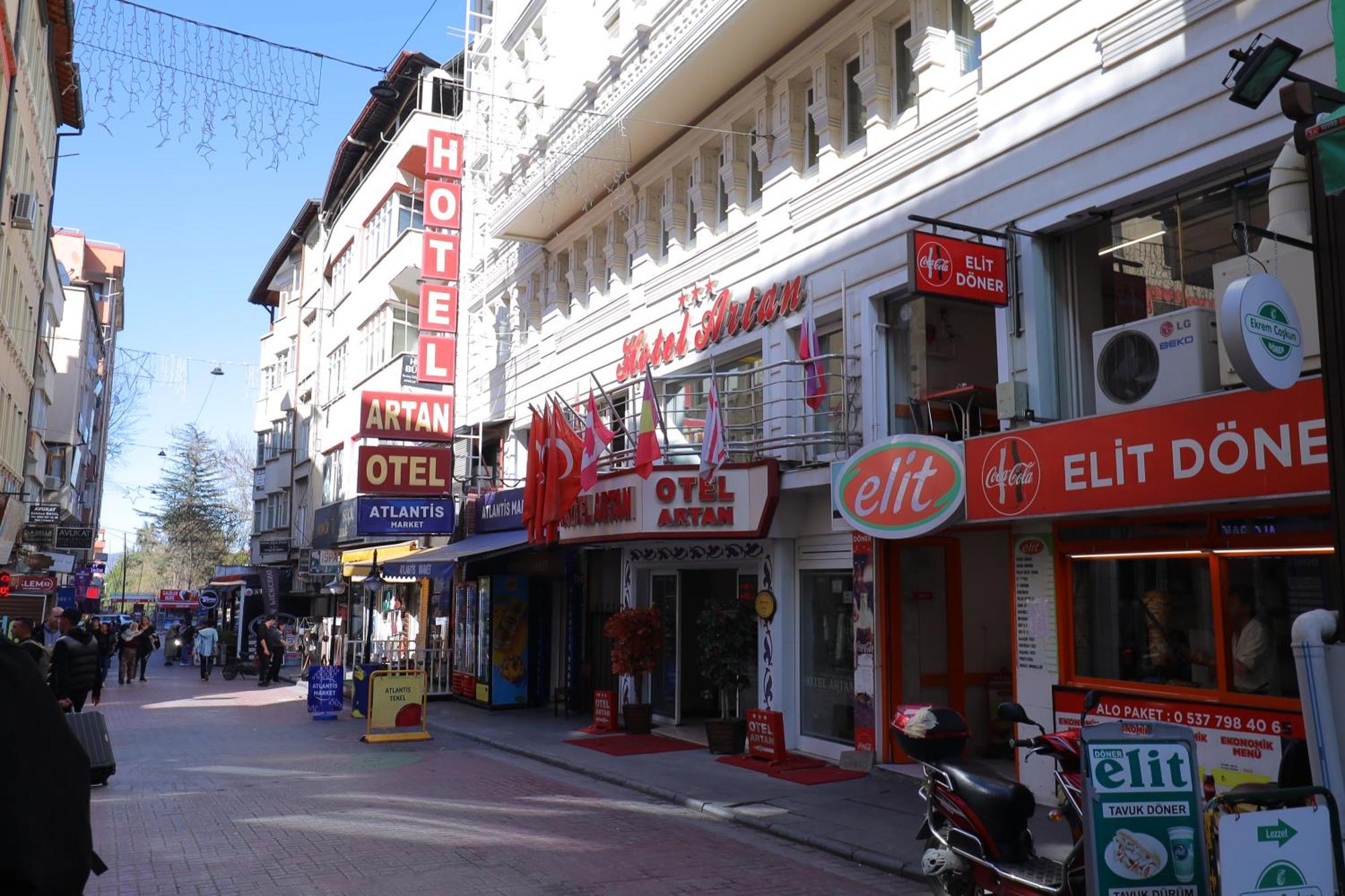 Artan Hotel Isparta Kültér fotó