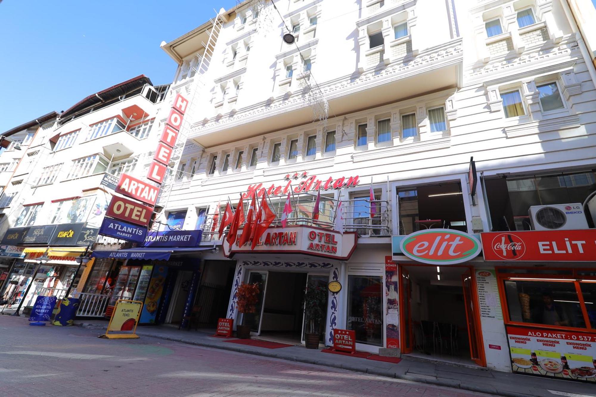Artan Hotel Isparta Kültér fotó